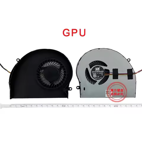 New CPU GPU Cooling Fans For DELL Alienware 17 R4 17 R5 P31E 17-R4 Laptop MG75090V1-C060-S9A MG75090