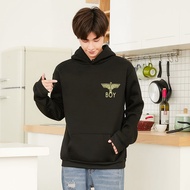 BK-333-LONG LONG-Sleeved Hooded Shirt With Cute Cartoon Print Available In All Sizes Color To Choose