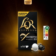 L’OR Espresso Ristretto Intensity 11 Coffee Capsules- Compatible with Nespresso®* Original Coffee Ma