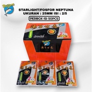 PER BOX contains 2 Phosphor Starled Lightstick Fishing Lightstick Starlit Neptuna