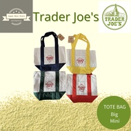 Trader Joe's TRADER JOES REUSABLE COTTON TOTE BAG BR-719
