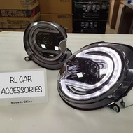 Mini Cooper R55 R56 R58 2008 2009 2010 2011 2012 2013 projector headlamp headlight head lamp light led drl bodykit