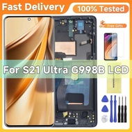 6.78"AMOLED LCD For Samsung S21 Ultra 5G G998B G998U G998W LCD Display Touch Screen Digitizer Assemb