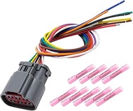 Saihisday 350-0067 Transmission Solenoid Wire Harness, Replacement for Ford E4OD 4R100 Model 1995-20