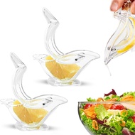 Manual Mini Lemon Juicer Portable Transparent Bird-Shaped Fruit Juicer Elegant Lemon Sugar Cane Juice Fresh Juice Fruit Juicer