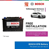 Bosch ST Hightec EFB LN3 / DIN70 Battery for Volkswagen Scirocco (12-month warranty)