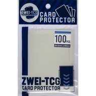 Zwei-TCG Card Protector 64.5mm x 89mm || Transparent Card Sleeve || 100 PCS || Perfect fit || Sleeve