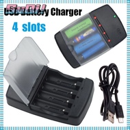 SUQI Intelligent Battery Charger Stable Rechargeable LED Indicator Fast Charging Dock for Rechargeable Battery AA AAA 1.5V Alkaline Battery
