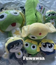 現貨 Keroro 軍曹 毛公仔 袋仔 登山扣 死魚眼 筆袋 化妝袋 耳機套 chibi 爬山扣 經典造型 玩偶 掛件 tamama giroro dororo Kururu曹長 二等兵 zeroro
