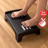 ILVSG Foot Rest For Under Desk,Ergonomic Footrest With Foot Massager