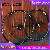 BUCKLOS 26 27.5 29 Inch Wheel Set Mountain Bike Aluminum Alloy Wheelset Quick Release 6-Bolt Disc Br