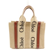 Chloe 帆布Small Woody Tote手挽袋