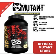 Mutant Hardcore ISO (Iso Surge / IsoSurge) 100% Whey Protein Isolate Supplement (5/1.6lbs)