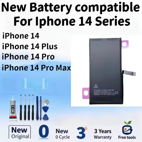 New Battery compatible For iPhone 14 / iPhone 14 Plus / iPhone 14 Pro / iPhone 14 Pro Max Mobile Pho