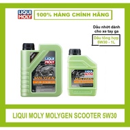 Synthetic Lubricant for Scooters Liqui Moly Molugen 4T Scooter 5W30 - 0.8ml and 1 Liter