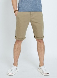 EDWIN  男款 基本斜袋休閒短褲 (褐色)