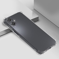 Soft Transparent Phone Case for Samsung Galaxy A07 4G M07 F07 SM-A075B Clear Shockproof Cover Casing