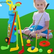 QINMEI Golf Set Toy, Golf Game Mini Kids Golf Game Set, Golf Toys Casual Portable Play Set Children 