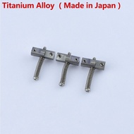 KR-【Made in Japan】Titanium Alloy (TC4) / Brass Vintage Guitar Bridge Saddle
