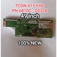 TCON TV LED LG 49LJ550T 49LJ550T T-con t con ticon tikon board module TICON