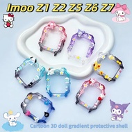 Kuromi Melody cinnamoroll Gradient DIY Protective Case Imoo Z1 Z2 Z5 Z6 Z7 Protective Case Imoo Z1 Z