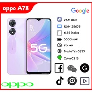 oppo A78 5G Smartphone 12GB + 256GB  6.56Inc  5000 mAh Large Battery 1 year warranty