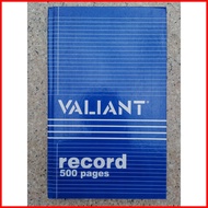 ¤  ▼  ⏔ [Valiant, Vision] Record Book [300, 500pages]