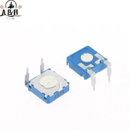 [A&B] 5Pcs 10K/100K Vertical Adjustable Potentiometer CA14NV17.5 10KA2020LV10 Adjustable Resistance 
