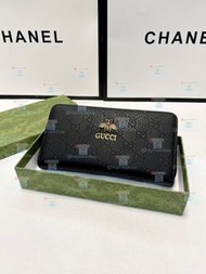 古奇Gucci小蜜蜂錢包新款男士手包 男包 卡包頭層牛皮