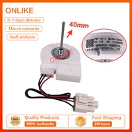 NEW Midea refrigerator fan motor ZWF-02-2 MA00-520A DC12V 2W 2250RPM refrigerator DC motor fan shaft