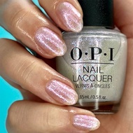 OPI Glazed N Amused Snatch d Silver s017 15ml Iridescent white glitter nail polish