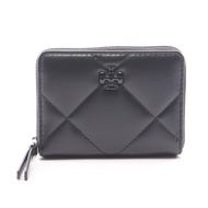 【二手】Tory Burch 圓形錢包 KIRA DIAMOND QUILT 174548001 真皮零錢包 女士 全新