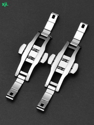 2024 High quality ◙☏✳ XIN-C时尚6 Steel strap automatic butterfly buckle watch. Steel strap buckle is suitable for Longines Mido and Tissot brands of watch accessories.