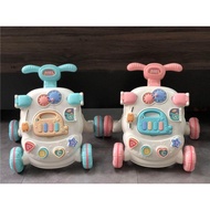 [in stock] Baby Walker Trolley 6-7-18 Months Anti-Rollover Baby Learn Walking Walker Walker Toy