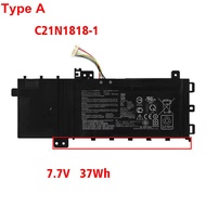 Original C21N1818 C21N1818-1 B21N1818 B21N1818-3 Laptop Battery For ASUS VivoBook 15 X512FA X509FB A