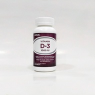 GNC Vit D-3 1000iu 180's -Exp03/22-