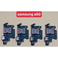 New samsung a80 charging board assembly/samsung a80 charging assembly/samsung a80 charging tail asse