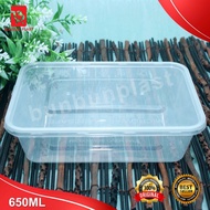 Thinwall Rectangle 650ml Libra brand / plastic food container / food container