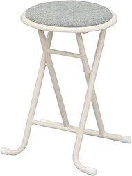 AITECH YSFO-08 GY Folding Chair (No Back), Width 13.2 x Depth 11.8 x Height 18.5 inches (33.5 x 30 x