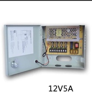 5A 12V Power Supply Powor Box 4 Channel Cctv Power Supply For Camera