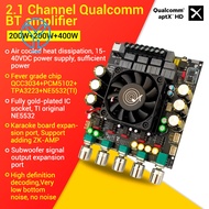 YoHi ZK-APTX2 Qualcomm BT Amplifier Board 2.1 Channel 200W+200W+400W Amplifier Chip TPA3223