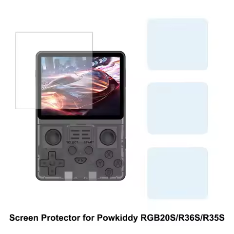 LCD Screen Protector Protective Shield Film for PowKiddy R36S/R35S Accessories