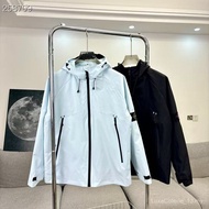 Cross-Border Stone Island/Stone Island Three-Proof Outdoor Etherland Jacket Island Sunscreen Jacket 