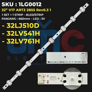 Backlight TV LG 32 Inch 32LJ510D 32LV541H 32LV761H 32LJ510 32LV541 32LV761