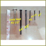 ◲ ▦ ⊕ Common Nail PER BOX 25 Kilos  All Sizes | Concrete nail per BOX