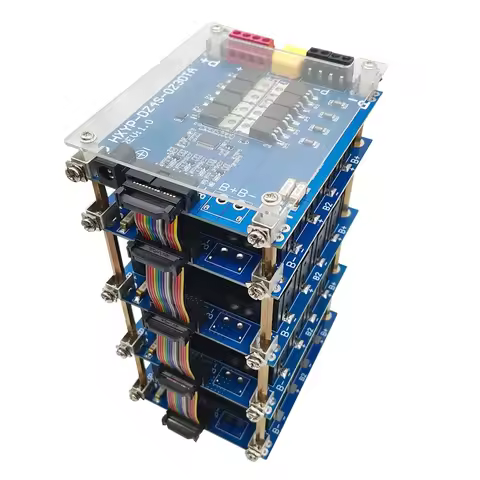 DIY 16V 4S Power Wall Battery Holder 18650 Battery Pack with 4S 30A BMS 4S1P 4S2P Battery box/storag