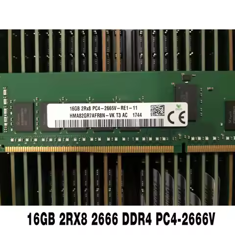 1PCS Memory HMA82GR7AFR8N-VK RAM 16G 16GB 2RX8 2666 DDR4 PC4-2666V