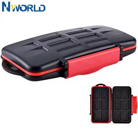 Memory Card Case Water Resistant Holder Supper Tough SD Card Holder Micro sd Case Cards Box Wallet F