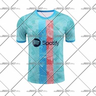 Mens 3d Printing Special edition Barcelona Football T-shirt Jersey Training Uniform Breathable Overs