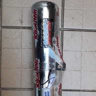 Ahau exhaust for chrome chamber motorbikes for supra, grand, jupiter z, vega